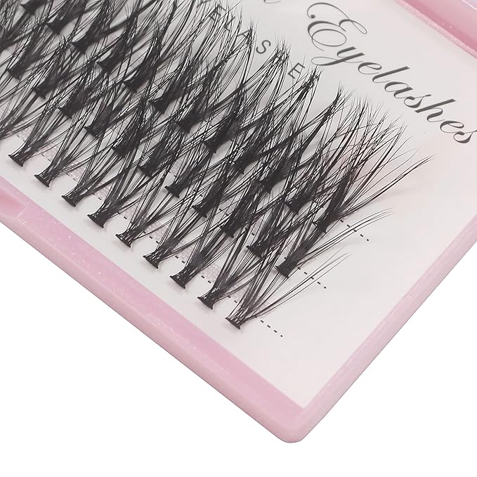 Bodermincer 20D 0.07mm Thickness 8-22mm To Choose Grafting False Eyelashes False Eyelashes Individual Natural Long Mink Fake Eyelashes Extension Handmade Bulk Wholesale (22mm)