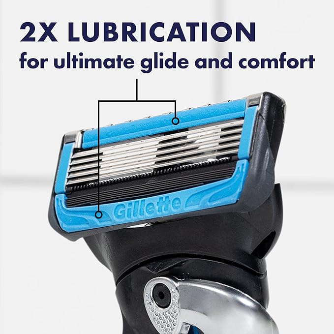 Gillette ProGlide Chill Razor Refills for Men, 4 Blade Refills