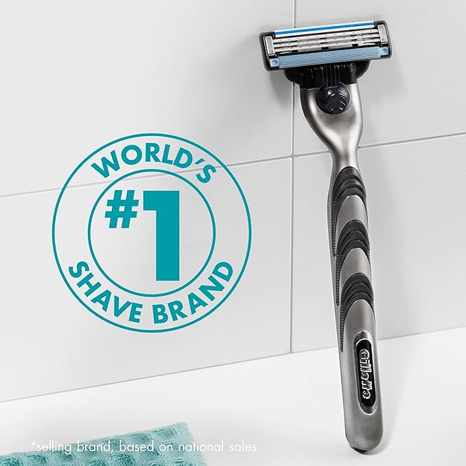 Mach3 Razor for Men, 1 Razor Handle + 6 Blade Refills