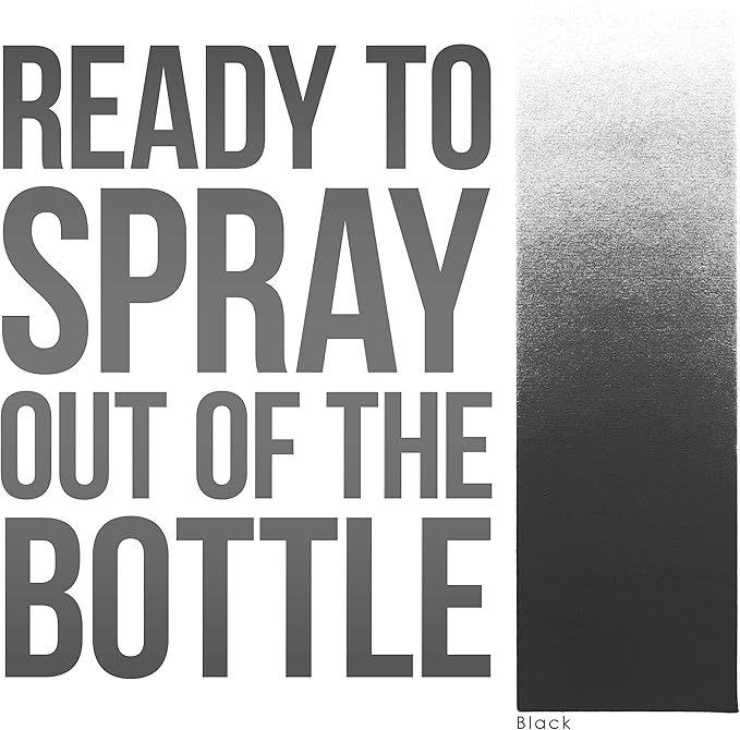 1-Ounce Black Temporary Airbrush Tattoo Body Art Paint Alcohol Based