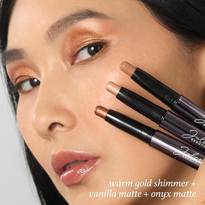 Julep Eyeshadow 101 Crème-to-Powder Eyeshadow Stick Palette-Style Creme-to-Powder 6 Piece Gift Set - Daylight