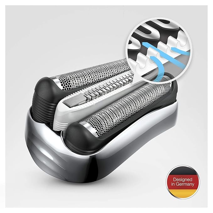 Braun Series 3 Pro Skin Electric Shaver Replacement Head - 32B - Compatible with Electric Razors 3000s, 3010s, 3040s, 3050cc, 3070cc, 3080s, 3090cc