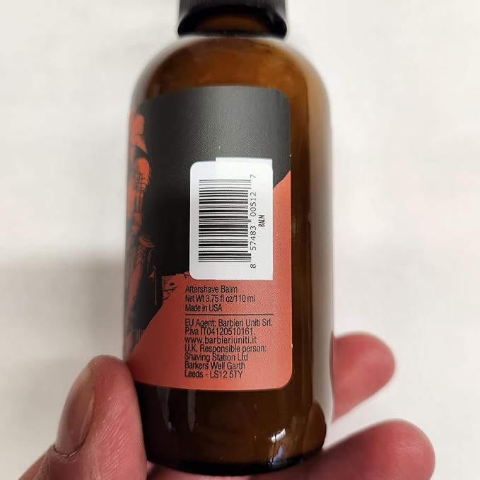 Barrister and Mann After Shave Balm for Men | Premium Post Shave Face Moisturizer Soothes for Shaving Irritation, Razor Burn Jojoba Oil Notes of Lemon, Bergamot, Rosemary, Lavender 3.75 Oz (Seville)