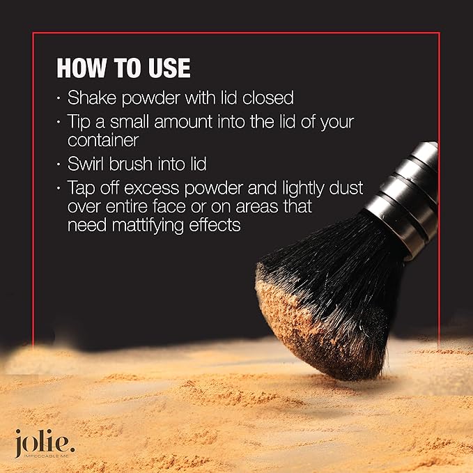 Jolie Loose Translucent Face Powder - Ultra Fine, Silky Makeup Setting Powder (Nude 01A)