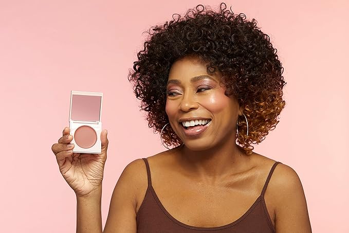 Sigma Beauty Cream Blush – Hydrating Cream Blush for Cheeks and Lips, Lightweight, Buildable Sheen Formula with Nourishing Ingredients (Cor-de-Rosa, Earthy Rose Sheen)