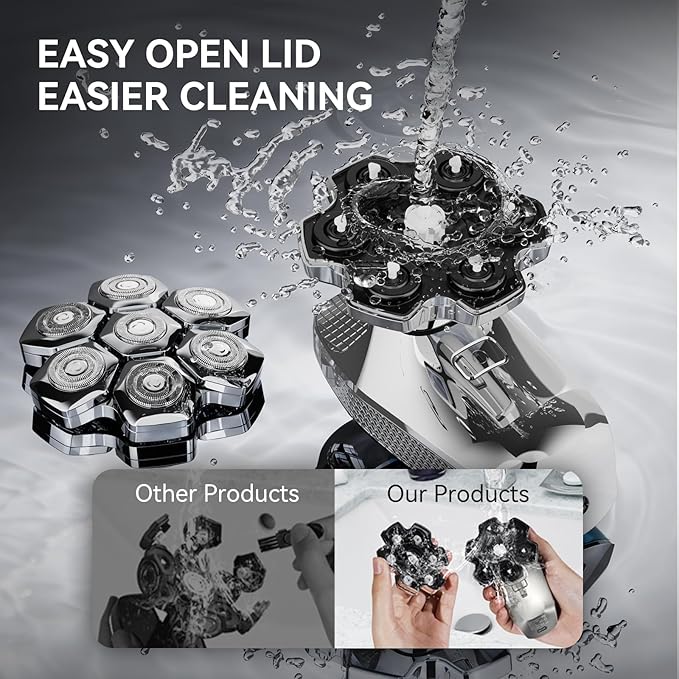 Professional Bald Head Shaver Replacement Blades - Premium Quality Razor Blades for Smooth and Precise Shaving