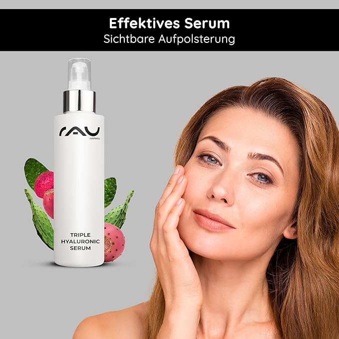 RAU Triple Hyaluronic Serum Concentrate (1.01 oz) - Anti-wrinkle serum with 3 different kinds of hyaluronic acid