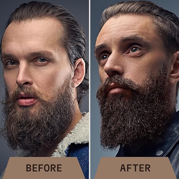 Striking Viking Sandalwood Beard Wash/Shampoo for Men - 17 Oz, Paraben & Sulfate Free, Jojobal Oil for all Beard Types - Promotes Healthy Growth & Moisturizes