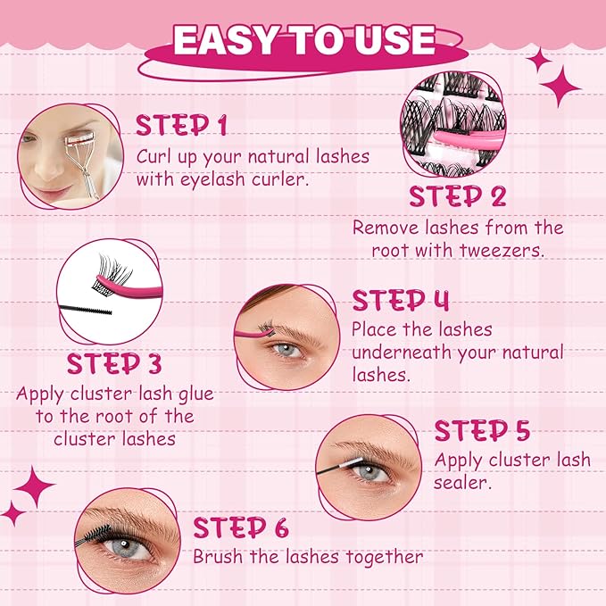 Lash Clusters, 120 Pcs Individual Cluster Lashes DIY Lash Extension Zero C-10-18mix Eyelash Clusters Volume Wispy Lashes Super Thin Band Reusable Soft & Comfortable(Featherlight-C-10-18 mix)