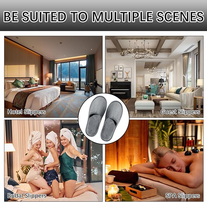 8-14-15Pairs guest slippers disposable for guests Washable Reusable Which Can Be Used As Women Men House Indoor Bathroom Bedroom hotel