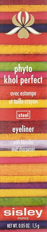 sisley paris Perfect Eyeliner with Blender and Sharpener, #3 Steel, Phyto Khol