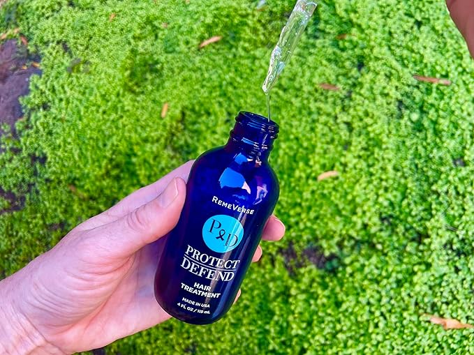 RemeVerse Protect & Defend Hair Treatment for Chemotherapy & Sensitive Scalps - Ideal for Healthier Hair & Regrowth - Cleanses, Nourishes Scalp & Strengthens Follicles - Made in USA - 4 oz