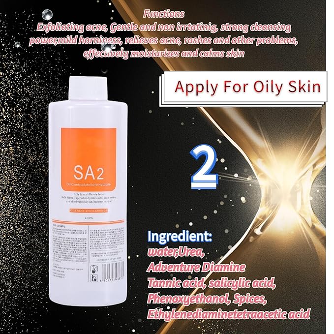 AO3 Aqua Peeling Solution Top Salon Skin Scrub Hydra Skin Scrub Special Solution Small Bubble Solution 400ml