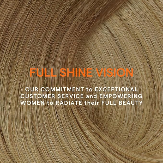 Full Shine Blonde Clip in Hair Extensions Ombre Human Hair Clip in Extensions Balayage Golden Brown to Blonde Double Weft Real Human Hair for Women 14 Inch 7 Pcs 120 G