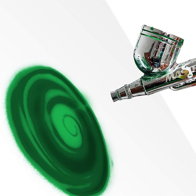 8-Ounce Green Temporary Airbrush Tattoo Body Art Paint Alcohol Based