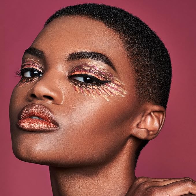 Nouba Quattro Eye Shadow Palette Set - Buildable Colorful Eye Makeup with Pigmented Matte, Velvety Shimmer Finish Rich Rainbow Color Corrector for Shading & Contouring Smokey Eye (Color 632)