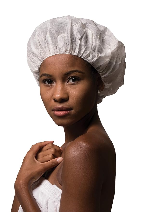 Betty Dain Unda Net Sleep Cap/Hairnet, Non-Woven Breathable Fabric, Protects Hair While You Sleep, Ideal for Industrial and Food Service Environments, XL, 24 Per Pack