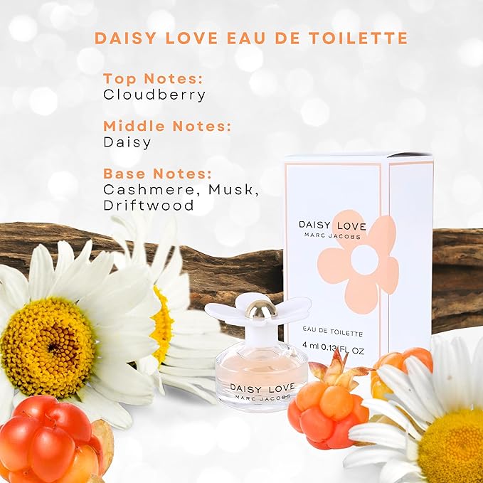 Marc Jacobs Perfume for Women Gift Set – 4-Piece Mini Variety Splashes