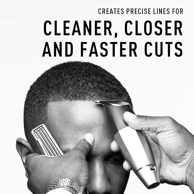 Bevel Trimmer Razor Blades Set - Square & T Blade Trimmer for Face, Head & Body