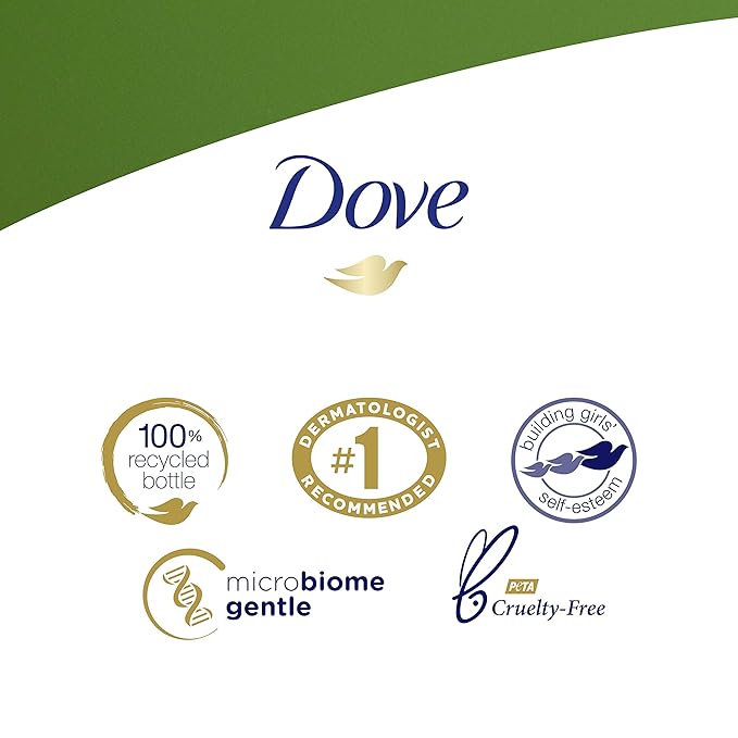 Dove Refreshing Body Wash with Pump Revitalizes and Refreshes Skin Cucumber and Green Tea Effectively Washes Away Bacteria While Nourishing Your Skin, 34 Fl Oz (Pack of 3)