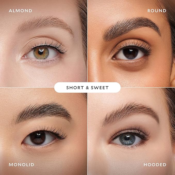 Velour Effortless Lashes, Natural Looking False Eyelashes, Fluffy & Lightweight No Trim Eyelashes, Reusable Fake Lashes For All Eye Shapes, Vegan & Cruelty-Free, Lash Glue not Included (Short & Sweet)