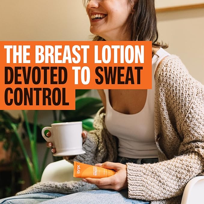 Carpe Women's Sweat Bundle Deal (1x Breast Sweat Absorbing Lotion, 1x Thigh Chafe Lotion, 1x Groin Powder) Women's Deodorant - Helps Absorb Excessive Sweat w/ Odor Protection for Sensitive Lady Parts