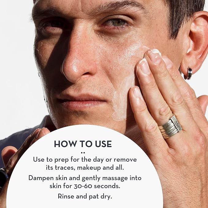 Facial Wash | Clean Slate by The Organic Skin Co. | Face Wash for Women and Men | Face Care | Exfoliating Face Wash with AHA | Gentle Face Cleanser for Acne Treatment | Natural Face Wash and Face Exfoliator | 3 Fl Oz