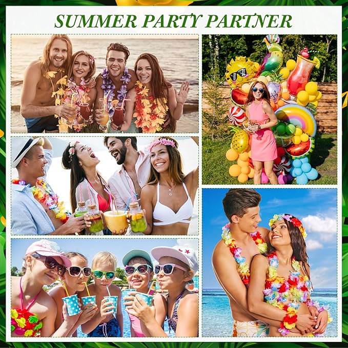 24 Pcs Mini Sunscreen Bulk for Summer Wedding Party Spf 30 Water Resistant Sunscreen Lotion Bulk 1oz Travel Size for Thank You Gifts Wedding Party Supplies(White Cream,Tropical)