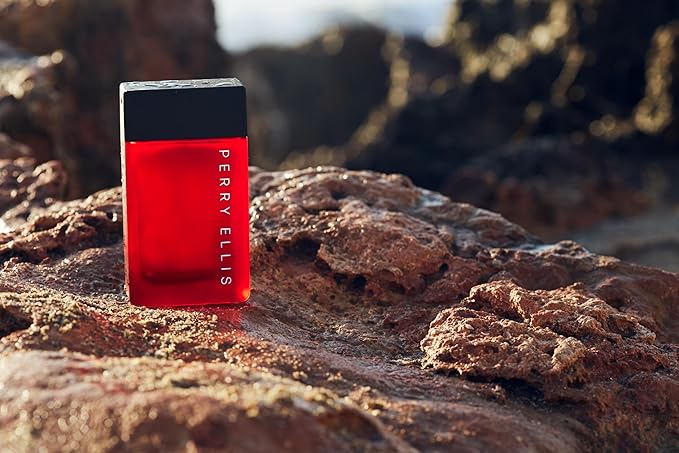 Perry Ellis Bold Red Gift Set: 3.4 fl oz eau de toilette,3 oz aftershave,3 oz shower gel,.25 fl oz travel mini - lime, parsley, mandarin, nutmeg, cinnamon, lavender, sandalwood, patchouli, cedarwood