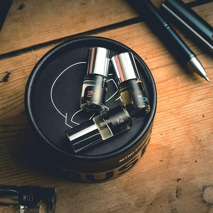 Musk & Hustle Premium Impressions of Creed Aventus, Acqua Di Gio, Tom Ford, Bleu de Chanel, Gucci for Men | 2013 Legacy Edition | Pure Oil Cologne