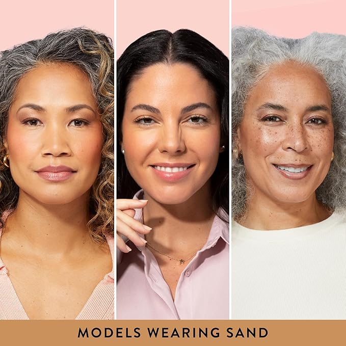 LAURA GELLER NEW YORK Baked Balance-N-Glow Illuminating Foundation - Sand - Buildable Sheer to Light Coverage - Satin Finish