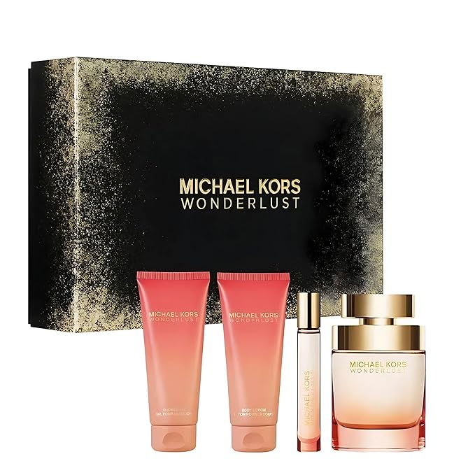 Michael Kors Wonderlust Perfume for Women 4 Piece Gift Set