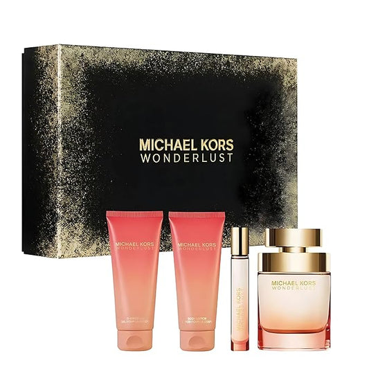 Michael Kors Wonderlust Perfume for Women 4 Piece Gift Set