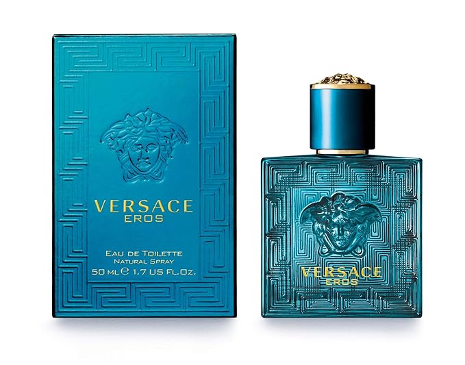 Versace Eros for Men Eau de Toilette Spray, 1.7 Ounce