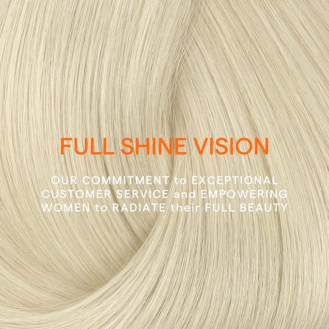 Full Shine Clip in Blonde Human Hair Extensions 24 Inch Blonde Clip in Hair Extensions for Women Triple Weft Natural Real Human Hair 7 Pcs 120 G