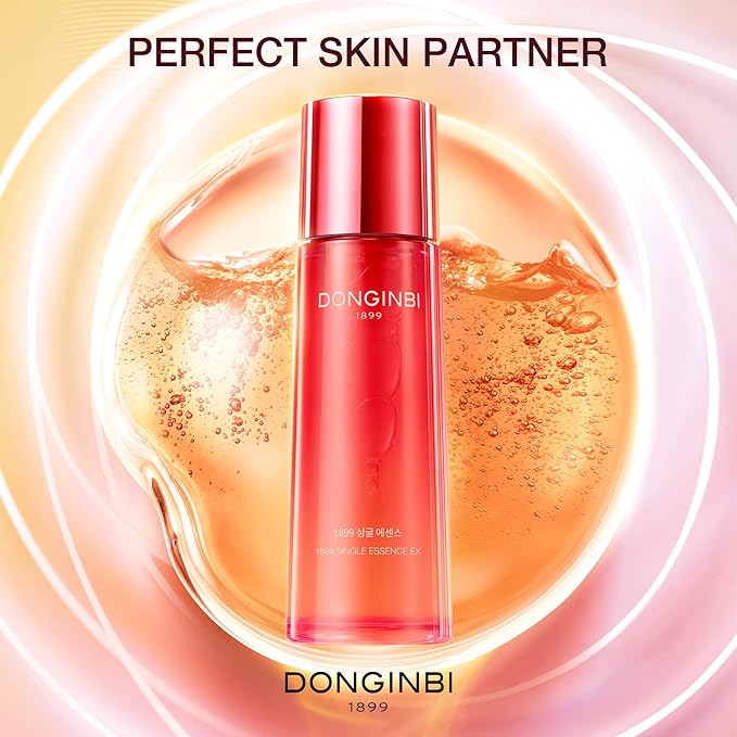 Donginbi Red Ginseng 1899 Single Essence - Mother's Day Gifts, Korean Red Ginseng Skin Care, Fast-Absorbing Moisturizing Facial Serum, Improved Skin Environment, 4.06 floz / 120ml
