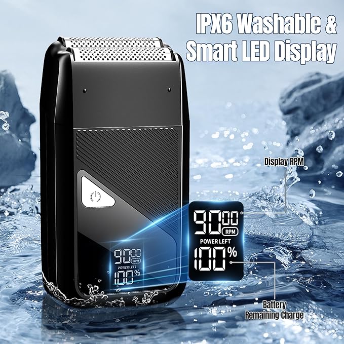 Lanumi Professional 3 in 1 Hair Clipper and Trimmer Set Men Electric Razor Shavers Beard Trimmer Rechargeable Barber Clippers Haircut Kit Gifts for Him,for Barbers