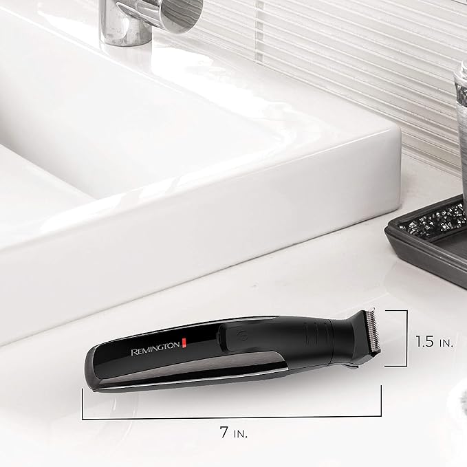 Remington PG6171 The Crafter - Beard Boss Style and Detail Kit, Beard Trimmer, Grooming Set, Platinum, 11 Pieces