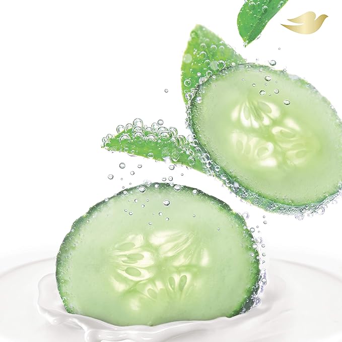 Dove Refreshing Body Wash Cucumber and Green Tea 4 Count Revitalizes and Refreshes Skin Cleanser That Effectively Washes Away Bacteria While Nourishing Your Skin 22 oz