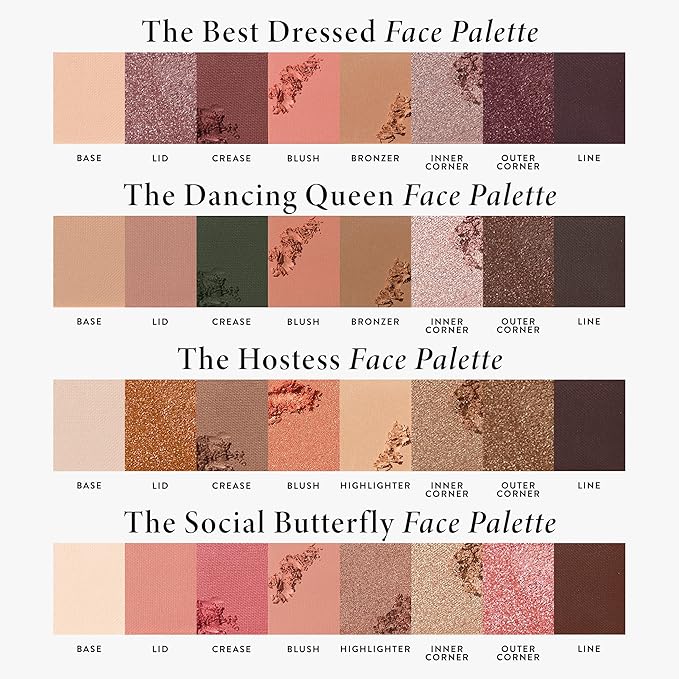 LAURA GELLER NEW YORK Annual Party in a Palette Full Face Palette Set (02 Guest of Honor)
