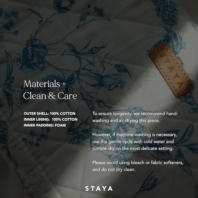 Staya Small Cosmetic Bag, Travel Toiletry Pouch - Coastal Grandma