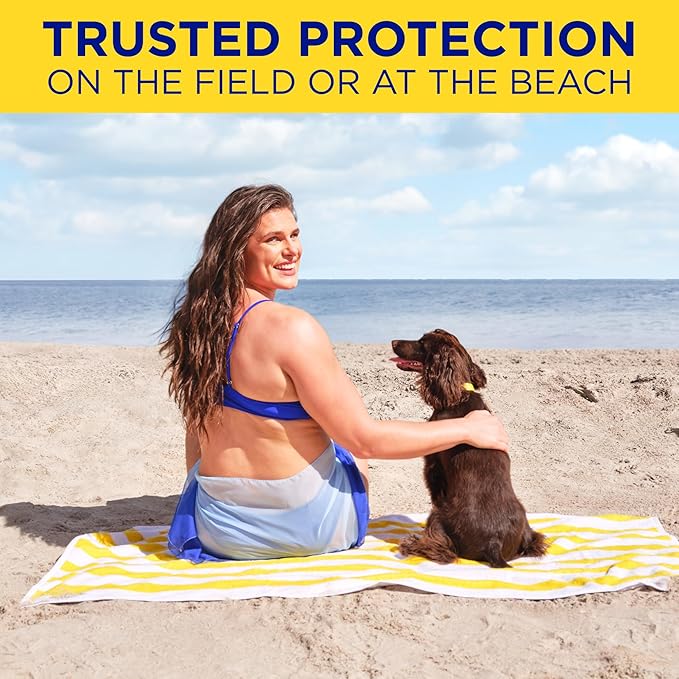 Coppertone SPORT Sunscreen Spray SPF 70, Water Resistant Sunscreen, Broad Spectrum SPF 70 Sunscreen, Bulk Sunscreen Pack, 5.5 Oz Spray, Pack of 3