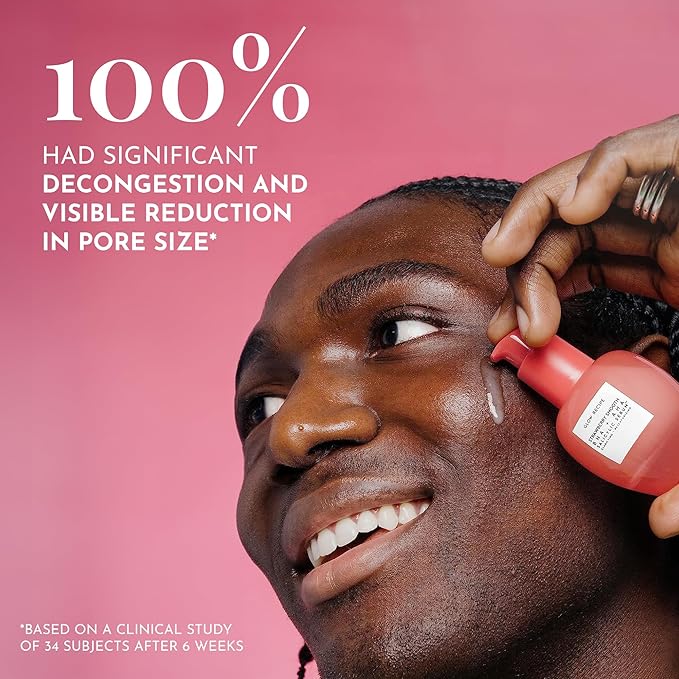 Glow Recipe Strawberry Smoothing Salicylic Acid Serum - Blemish Clarifying Skin Care, AHA BHA Exfoliant + Pore Minimizer + Plumping Hyaluronic Acid + Brightening Allantoin - Korean Face Serum, 30ml