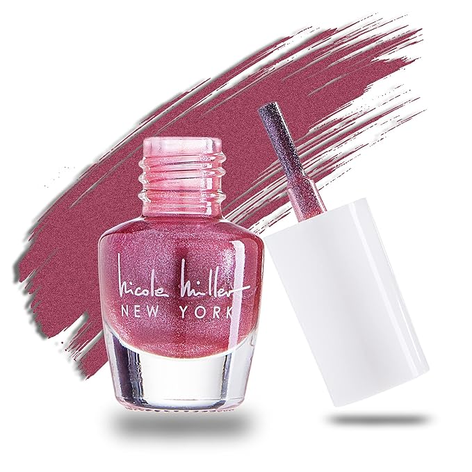 Nicole Miller Mini Nail Polish Set – Glossy, Vibrant Colors for Fingernails & Toenails, Green