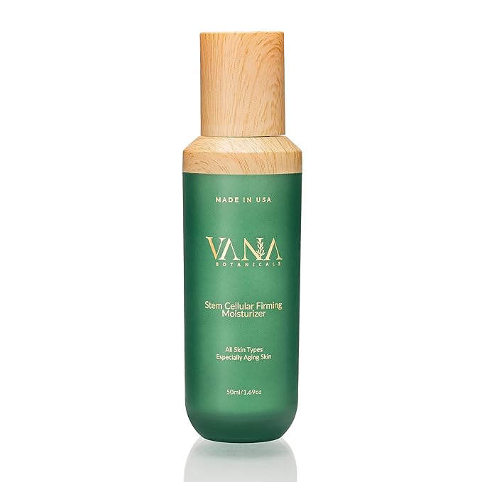 Stem Cellular Firming Moisturizer - Apple Stem Cells & Vegan Collagen - Anti-Aging Face/Neck Day & Night Cream - Firming, Hydrating, Wrinkle Repair - Improves Elasticity (1.69 fl oz)