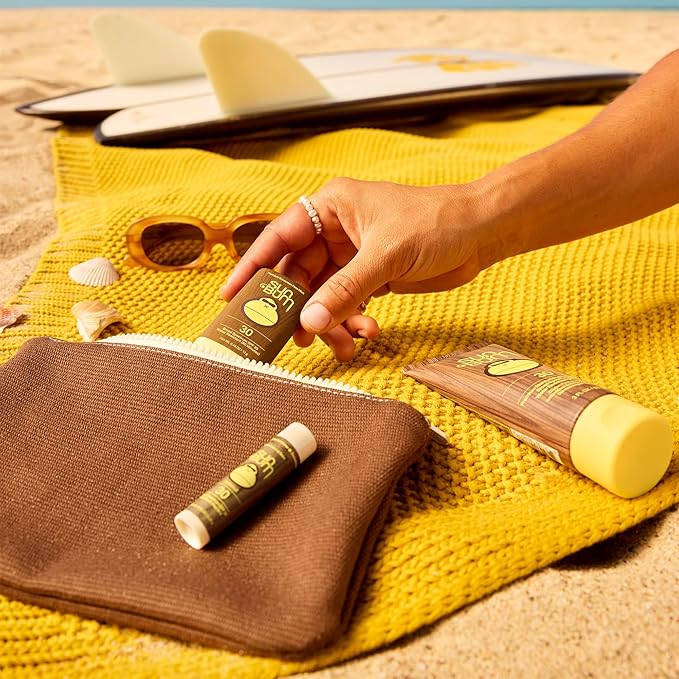 Sun Bum Road Tripper | Travel Sized Sun Care Pack with Sunscreen Lotion, Face Stick, and Lip Balm | SPF 30 Broad Spectrum UVA/UVB Protection | TSA Friendly