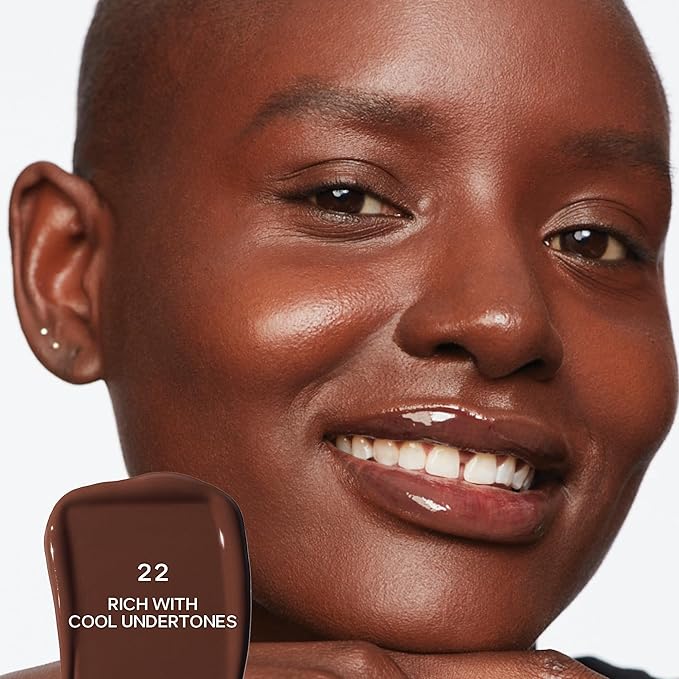 Saie Slip Tint Radiant Cream Concealer & All-Over Face Makeup - Concealer for Dark Circles, Redness & Blemishes - Lightweight Makeup Made with Hydrating Hyaluronic Acid - Shade 22 (0.17 oz)