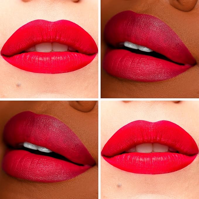 The Lip Bar - Nonstop Liquid Matte Lipstick 2-Pack, Naturalista (Soft Brown) + Rich Auntie (Deep Berry) - High Pigment - One Swipe - Long Lasting - Jojoba Oil & Vitamin E - Vegan - Make Up -.24 fl oz