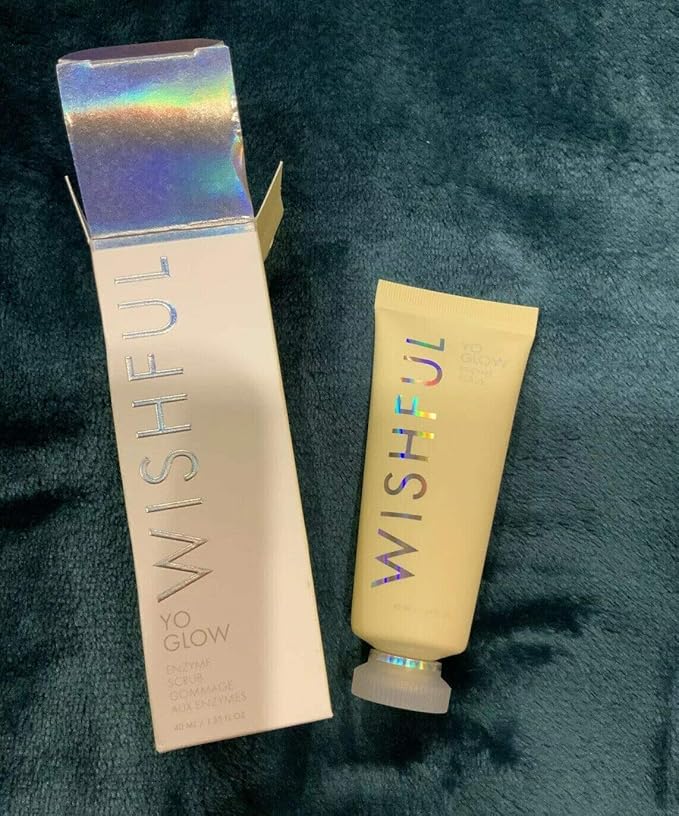 Mini Yo Glow AHA & BHA Facial Enzyme Scrub 1.35 oz/ 40 mL