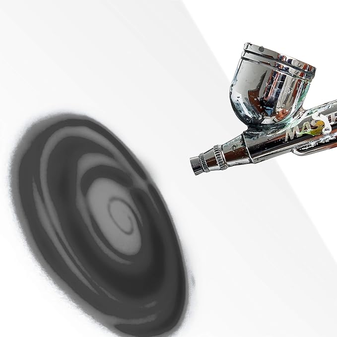 1-Ounce Black Temporary Airbrush Tattoo Body Art Paint Alcohol Based